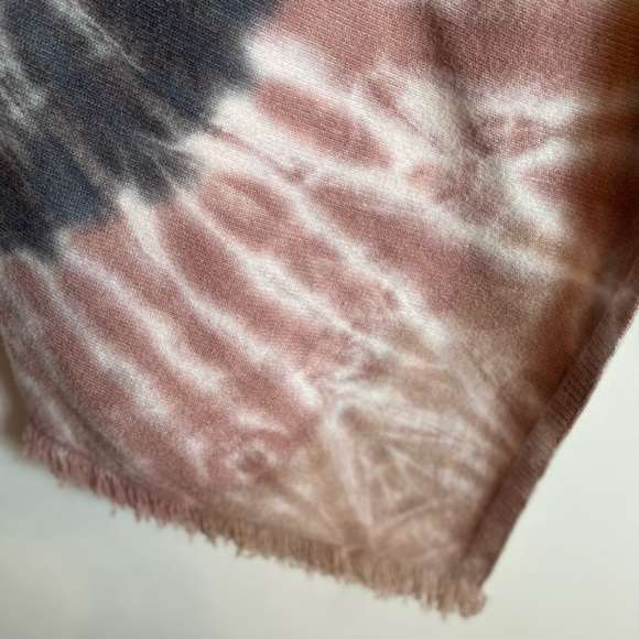 CHARLIE B Women's Poncho Petale/Misty Fringe Asymmetrical Tie-Dye One Size NEW - Picture 10 of 14